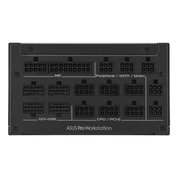 ASUS Pro WS 2200W Platinum maitinimo blokas 20+4 kontaktų ATX ATX juodas