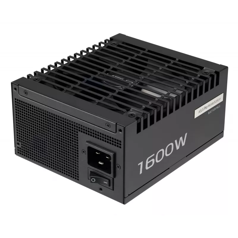 ASUS Pro WS 1600W Platinum maitinimo blokas 20+4 pin ATX ATX juodas