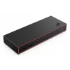 Dokotuvas Lenovo ThinkPad USB4 Dock 5000 — Laidinis Thunderbolt 4, 65 W PD, 3840×2160, HDMI, 4× USB-A, Gigabit Ethernet, Juoda