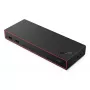 Dokotuvas Lenovo ThinkPad USB4 Dock 5000 — Laidinis Thunderbolt 4, 65 W PD, 3840×2160, HDMI, 4× USB-A, Gigabit Ethernet, Juoda