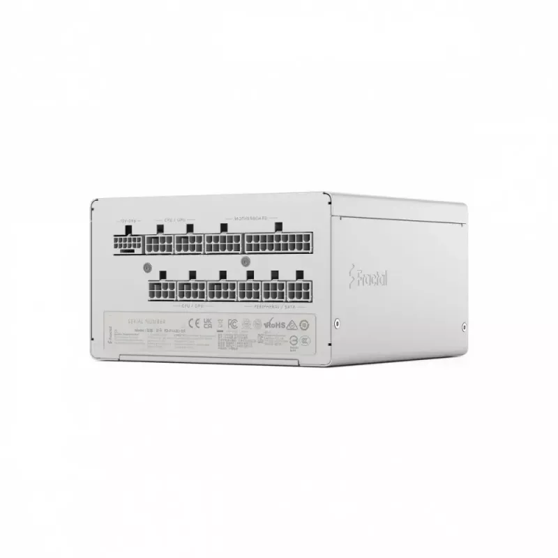 Maitinimo blokas fractal design FDE Ion 3 GOLD 1000W 80+ GOLD White — 1000 W, 80+ Gold efektyvumas, ATX