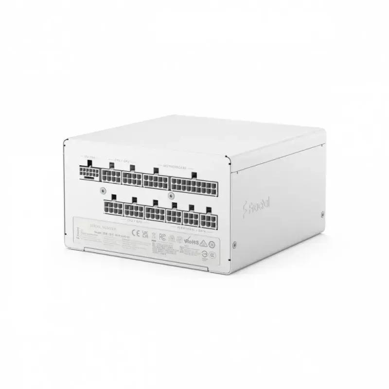 Maitinimo blokas fractal design FDE Ion 3 GOLD 1000W 80+ GOLD White — 1000 W, 80+ Gold efektyvumas, ATX