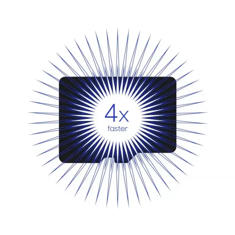 „microSDXC“ atminties kortelė „Samsung P9 Express“ 256 GB – UHS-I, skaitymo greitis 800 MB/s, V30, U1, patvari