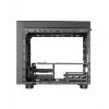 Kompiuterio korpusas CHIEFTEC CI-03B-OP Cube Juoda — Kubo formos faktorius, palaiko Micro ATX/Mini-ITX, 2x3,5 colio + 2x2,5 colio, 1x200 mm priekinis ventiliatorius