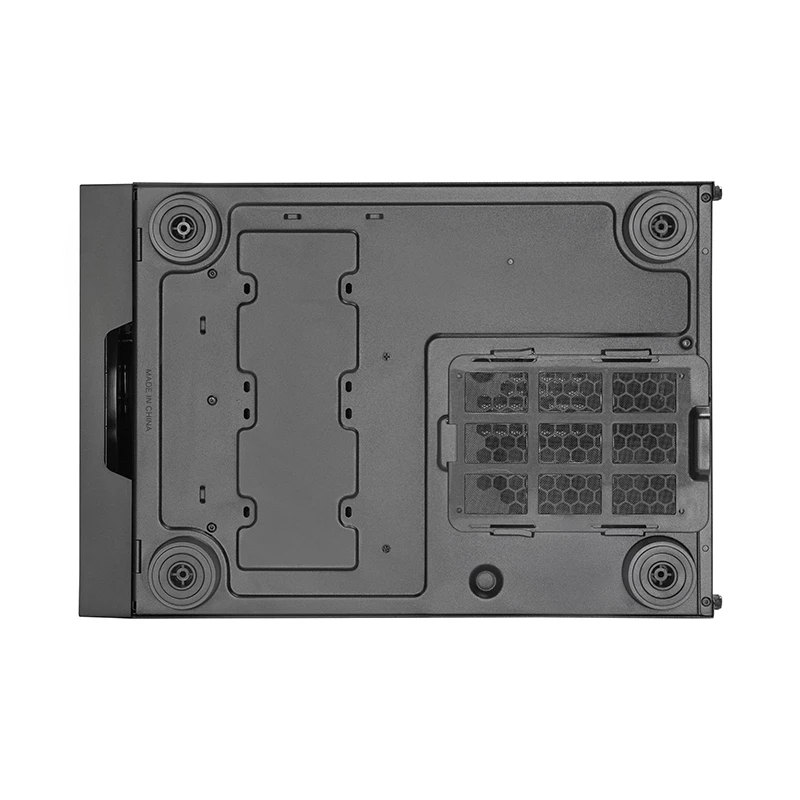 Kompiuterio korpusas CHIEFTEC CI-03B-OP Cube Juoda — Kubo formos faktorius, palaiko Micro ATX/Mini-ITX, 2x3,5 colio + 2x2,5 colio, 1x200 mm priekinis ventiliatorius