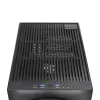 Kompiuterio korpusas CHIEFTEC CI-03B-OP Cube Juoda — Kubo formos faktorius, palaiko Micro ATX/Mini-ITX, 2x3,5 colio + 2x2,5 colio, 1x200 mm priekinis ventiliatorius