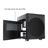Kompiuterio korpusas CHIEFTEC CI-03B-OP Cube Juoda — Kubo formos faktorius, palaiko Micro ATX/Mini-ITX, 2x3,5 colio + 2x2,5 colio, 1x200 mm priekinis ventiliatorius