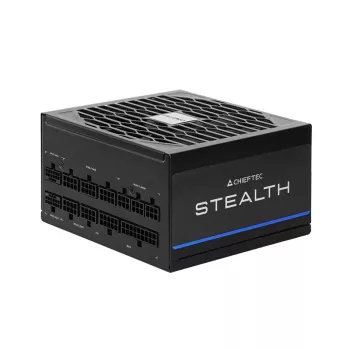 Maitinimo blokas CHIEFTEC Stealth Vega M Series SPX-1200-FC 1200W 24-pin ATX 80 PLUS Platinum juodas 135 mm ventiliatorius
