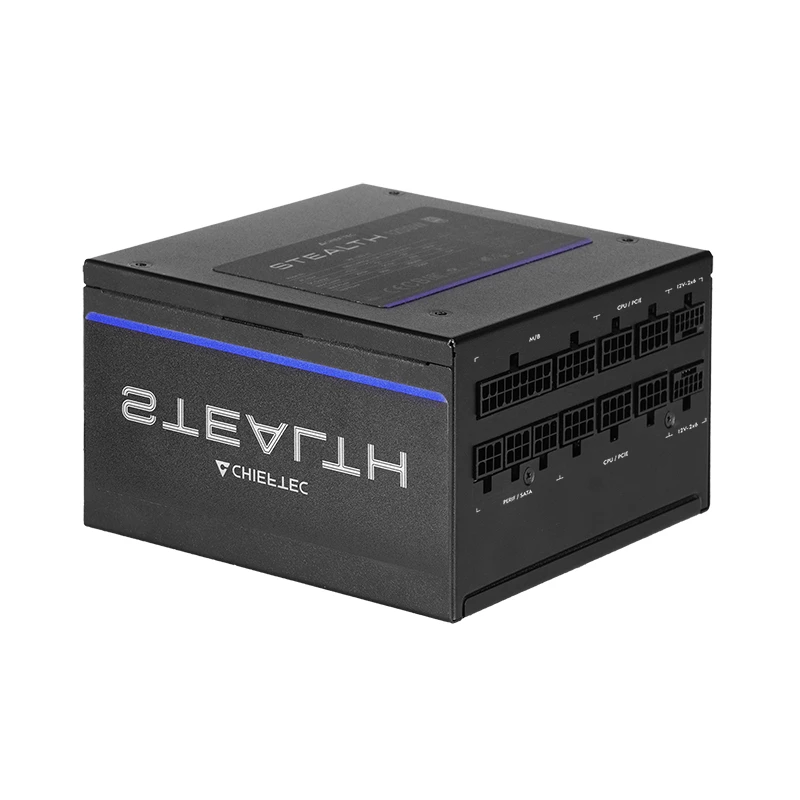 Maitinimo blokas CHIEFTEC Stealth Vega M Series SPX-1200-FC 1200W 24-pin ATX 80 PLUS Platinum juodas 135 mm ventiliatorius