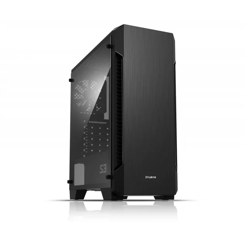 Zalman S3 kompiuterio korpusas Midi Tower juodas