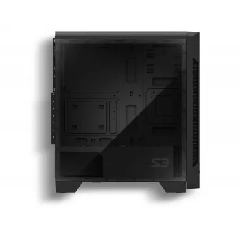 Zalman S3 kompiuterio korpusas Midi Tower juodas