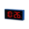 Skaitmeninis žadintuvas Hama Ibiza mėlynas LCD maitinamas baterijomis USB 150x34x73mm