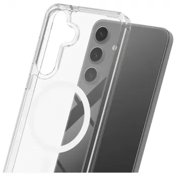 Apsauginis telefono dėklas 3MK Armor MagCase Samsung Galaxy S24 FE — patvarus plonas dizainas
