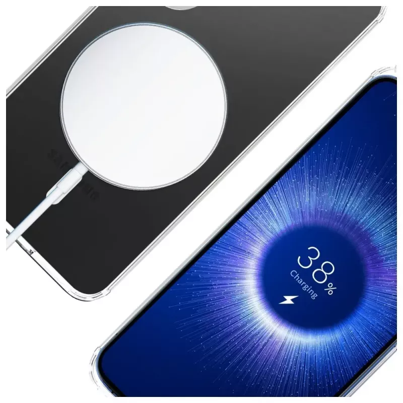 Apsauginis telefono dėklas 3MK Armor MagCase Samsung Galaxy S24 FE — patvarus plonas dizainas