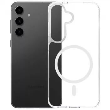 Apsauginis telefono dėklas 3MK Armor MagCase Samsung Galaxy S24 FE — patvarus plonas dizainas