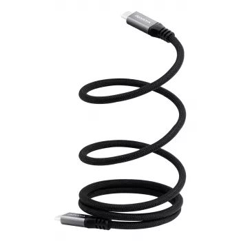 USB C į USB C duomenų laidas ADATA CACCU3-100W-100AN-BK — USB 3.2 Gen 2 (10 Gbit/s), 1 m, Juoda