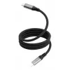 USB C į USB C duomenų laidas ADATA CACCU3-100W-100AN-BK — USB 3.2 Gen 2 (10 Gbit/s), 1 m, Juoda