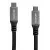USB C į USB C duomenų laidas ADATA CACCU3-100W-100AN-BK — USB 3.2 Gen 2 (10 Gbit/s), 1 m, Juoda