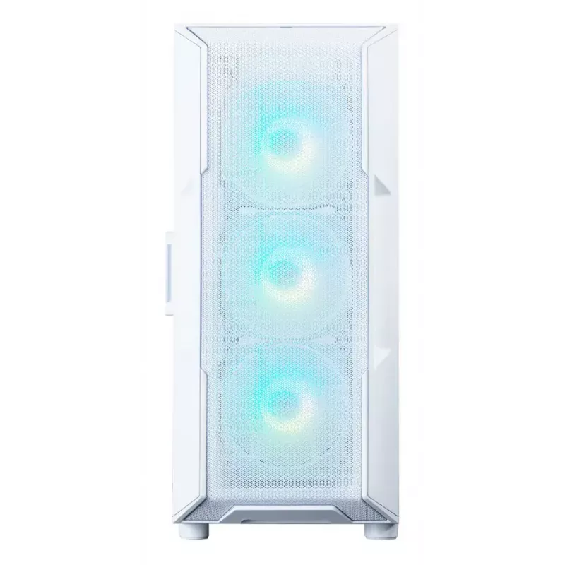 PC korpusas ZALMAN i3 NEO ARGB V2 WHITE Midi Tower, grūdintas stiklas, 3x120 mm priekiniai ventiliatoriai, palaiko ATX/Mini-ITX