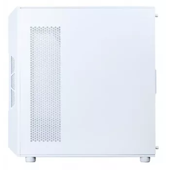 Kompiuterio korpusas Zalman I3 NEO V2 WHITE Midi Tower, ATX/Mini-ITX, grūdintas stiklas, 3x120 mm priekiniai ventiliatoriai, USB 3.2 Gen1