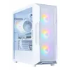 Kompiuterio korpusas Zalman I3 NEO V2 WHITE Midi Tower, ATX/Mini-ITX, grūdintas stiklas, 3x120 mm priekiniai ventiliatoriai, USB 3.2 Gen1