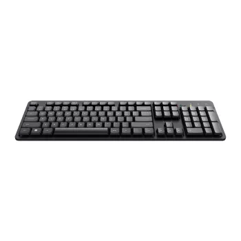 Trust Ody II klaviatūra Biuro RF belaidė QWERTY JAV anglų Juoda
