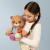 Interaktyvus pliušinis talismanas Cobi Thready Bear — judesiu aktyvuojamas žaislas su garsu ir jutikliais