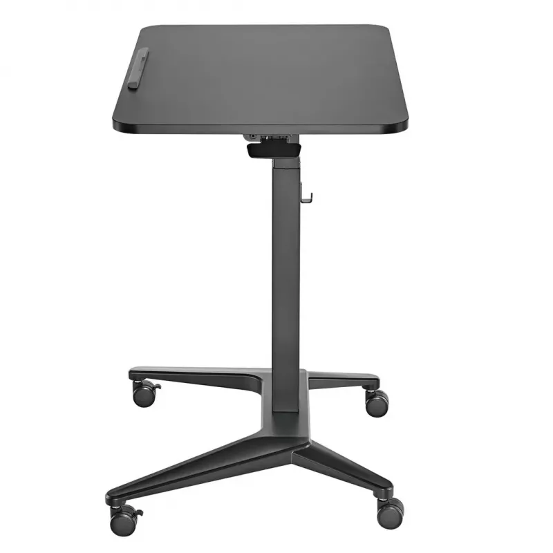 Mobilus nešiojamojo kompiuterio stalas MACLEAN MC-453B su pneumatiniu aukščio reguliavimu, maks. aukštis 109 cm, 8 kg keliamoji galia