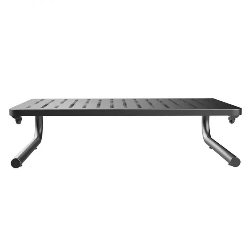Nešiojamųjų kompiuterių ir monitorių stovas MACLEAN MC-948 13–32 colių ekranams, reguliuojamas aukštis ir kampas, juodas, 370×235×100 mm, 20 kg talpa