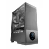 TACENS kompiuterio korpusas 2SAGITTA20 Midi Tower, grūdintas stiklas, ATX/Micro-ITX/Mini-ITX, 1x3.5 col. + 2x2.5 col., LED, ventiliatoriai įtraukti