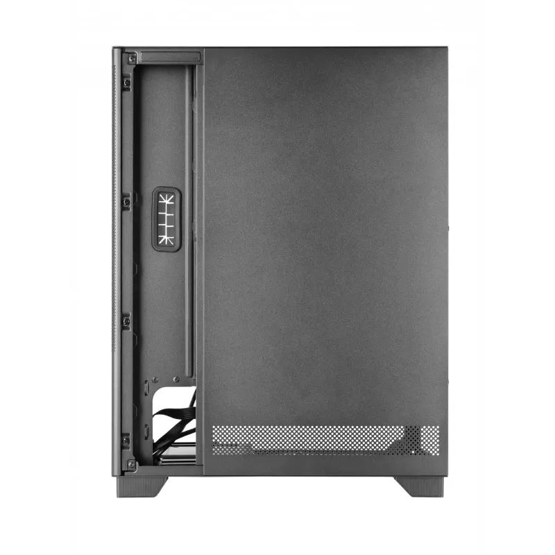 TACENS kompiuterio korpusas 2SAGITTA20 Midi Tower, grūdintas stiklas, ATX/Micro-ITX/Mini-ITX, 1x3.5 col. + 2x2.5 col., LED, ventiliatoriai įtraukti