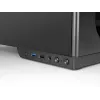 TACENS kompiuterio korpusas 2SAGITTA20 Midi Tower, grūdintas stiklas, ATX/Micro-ITX/Mini-ITX, 1x3.5 col. + 2x2.5 col., LED, ventiliatoriai įtraukti