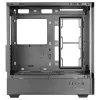 PC korpusas TACENS Mars Gaming MCLCDPRO Midi Tower — juodas, IPS 7,2 col. ekranas, apačioje montuojamas PSU, ATX/Micro‑ATX/Mini‑ITX palaikymas
