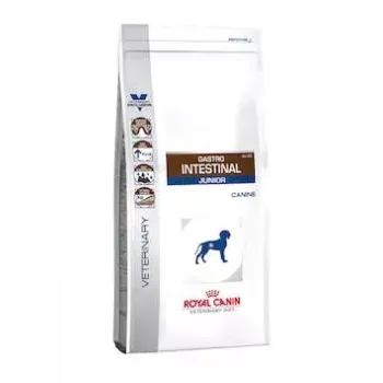 Sausas šunų maistas Royal Canin Gastrointestinal Junior 1 kg — paukštiena, baltymai 29%, riebalai 22%