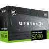 Vaizdo plokštė MSI GeForce RTX 5080 16 GB GDDR7, PCIe 5.0, 256-bit, 303×121×49 mm, 360 W