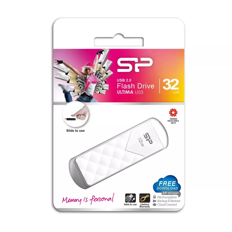 USB atmintukas Silicon Power 32 GB USB Type-A 2.0 Ultima U03