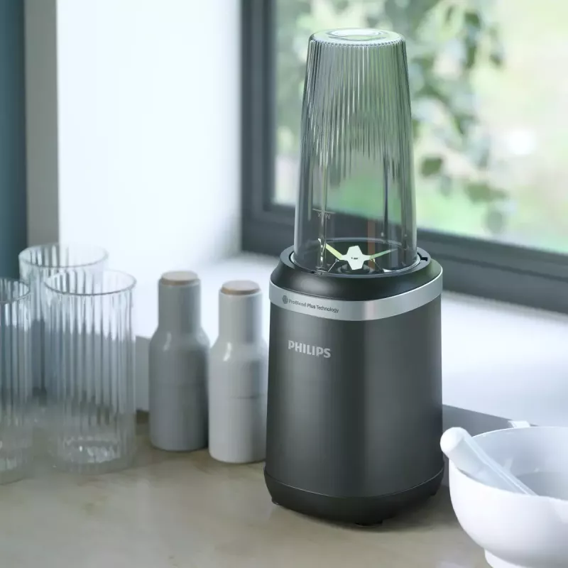 Stalo blenderis Philips 5000 serijos HR2767/00 Juodas Nerūdijantis plienas