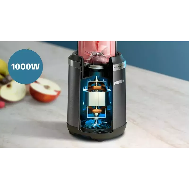 Stalo blenderis Philips 5000 serijos HR2767/00 Juodas Nerūdijantis plienas