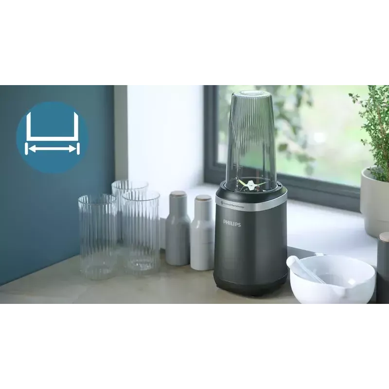 Stalo blenderis Philips 5000 serijos HR2767/00 Juodas Nerūdijantis plienas