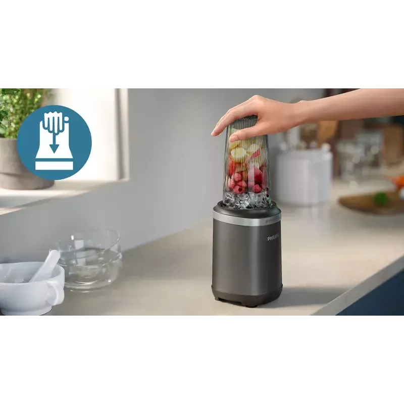 Stalo blenderis Philips 5000 serijos HR2767/00 Juodas Nerūdijantis plienas