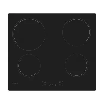 Įmontuojama keraminė kaitlentė CANDY CH64CCB/4U2 — 4 zonos, jutiklinis valdymas, 59×52 cm, juoda