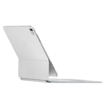 Apple Magic klaviatūra, skirta iPad Pro 13 colių M4, švediška, balta, belaidė jutiklinė dalis