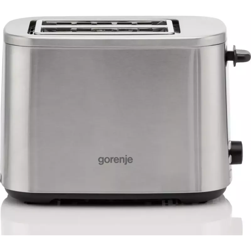 Skrudintuvas Gorenje T800DS — 2 pjūvių nerūdijančio plieno skrudintuvas, kompaktiškas namų modelis