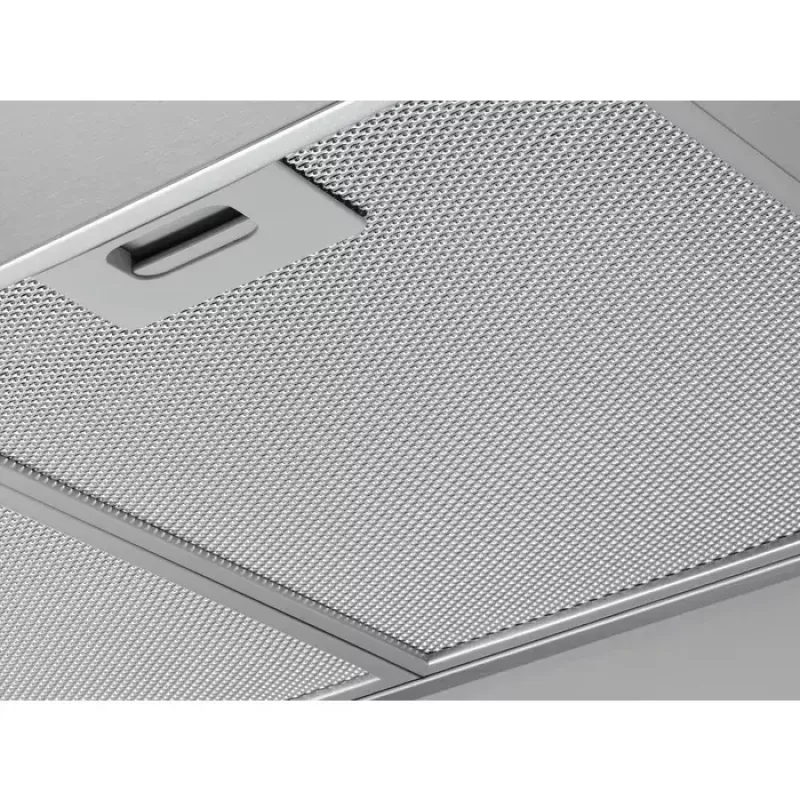 Montuojamas po spintele gartraukis Electrolux LFU215X, nerūdijantis plienas, 498×132–510 mm, 3 greičiai, 272 m³/h, aliuminio riebalų filtras