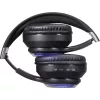 Ausinės DEFENDER FreeMotion B400 — laidinės ir belaidės, USB-C, AUX, uždaros supraauralinės ausinės, 20–20000 Hz, 118 dB, LED foninis apšvietimas, juodos