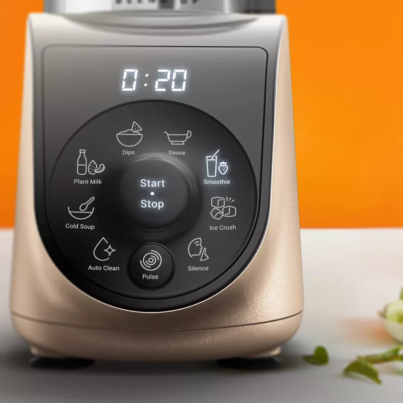 Stalinis plaktuvas Tefal Blend Up BL190AF0 — 0,85 l dubuo, 1000 W, 6 ašmenų Powelix, pulsas, ledo smulkinimas (Skaidri/Juoda/Smėlio spalvos)
