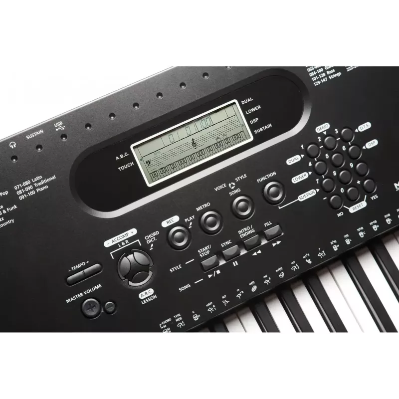 Skaitmeninė klaviatūra Kurzweil KP70 61 klavišo, juoda