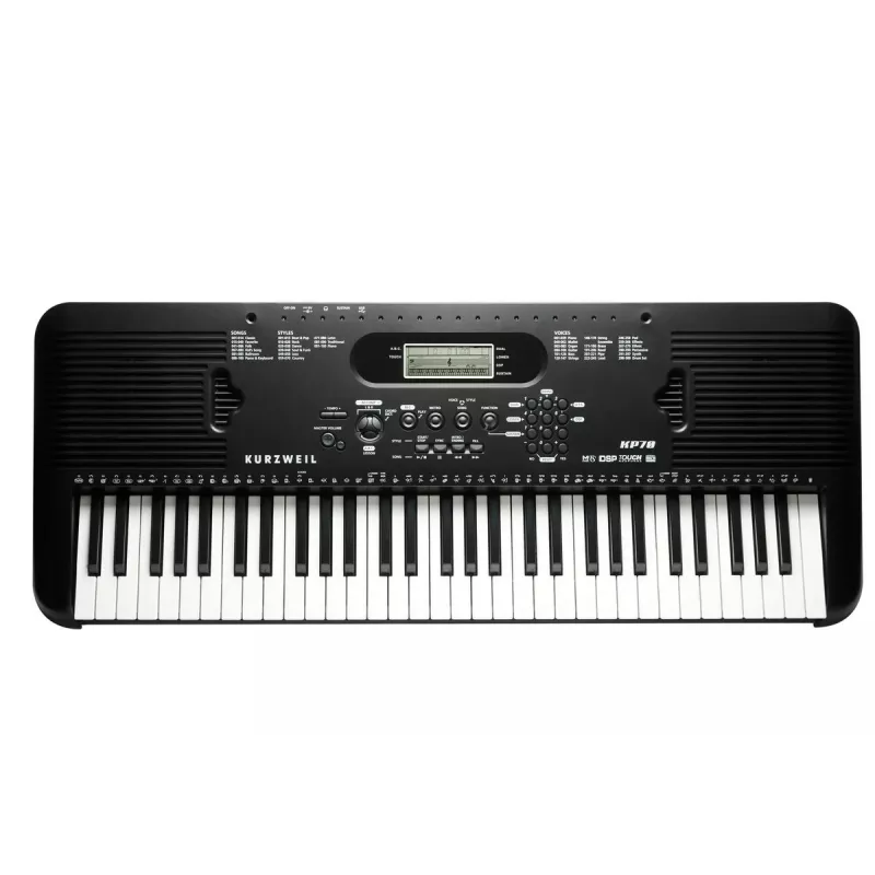 Skaitmeninė klaviatūra Kurzweil KP70 61 klavišo, juoda