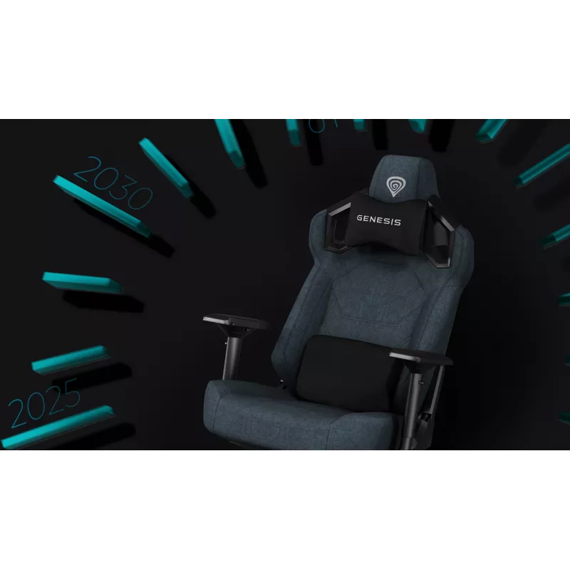 Žaidimų kėdė PC GENESIS NITRO 800 su paminkštinta sėdyne, maks. svoris 150 kg