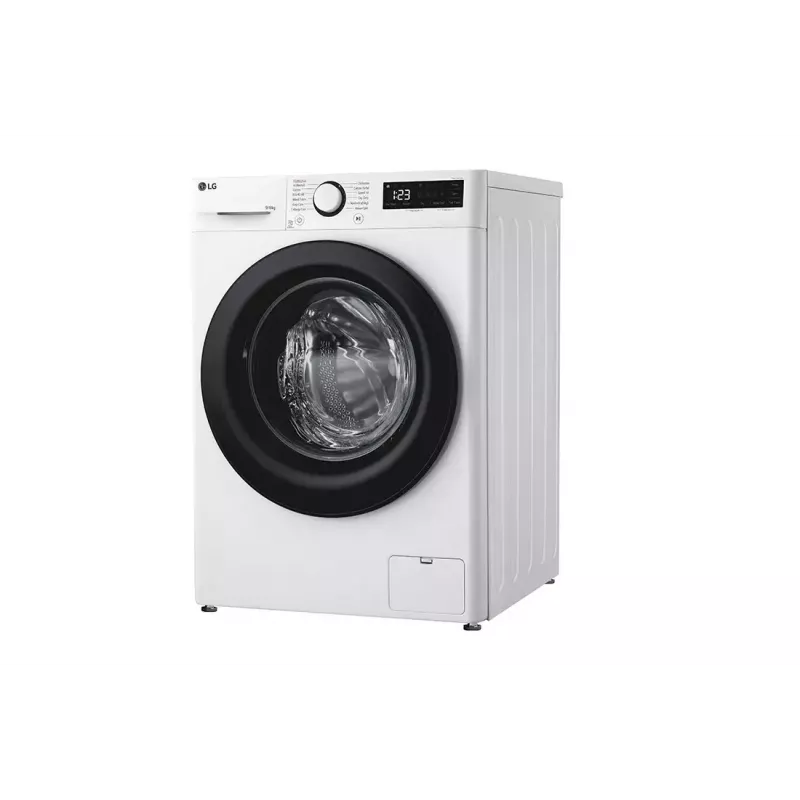 LG F4DR509SBW skalbimo ir džiovinimo mašina Pastatoma Priekinio pakrovimo Juoda, Balta